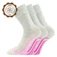 Voxx Linemulik Dětské lněné ponožky - 3 páry BM000003439100100023 mix holka