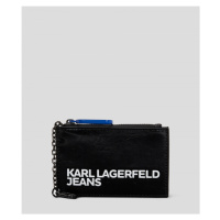 Pouzdro na platební karty karl lagerfeld jeans essential logo pouchette černá