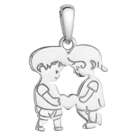 Evolution Group - Pavona Stříbrný přívěsek Přátelství 64004