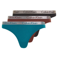 Calvin Klein 3 PACK - dámská tanga QD3560E-IIL