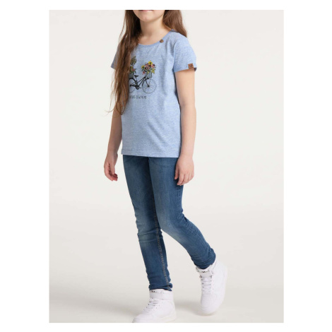 Modré holčičí tričko Ragwear Violka - Holky