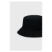 Bavlněná čepice HUF černá barva