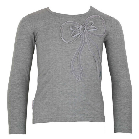 Miss Girly T-shirt manches longues fille FANION Šedá