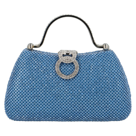 Luxusní dámská kabelka do ruky MOON Keisha, modrá