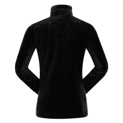 Mikina dámská ALPINE PRO LOMMA hřejivá černá