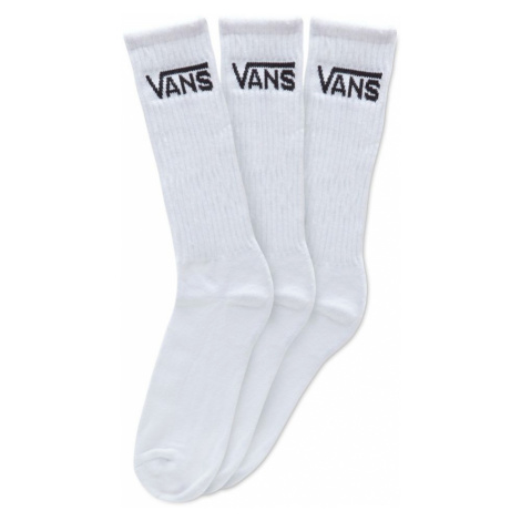 Ponožky Vans Boys Classic Crew 3P white