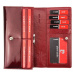 Dámská kožená peněženka Pierre Cardin 02 LEAF 100 šedá