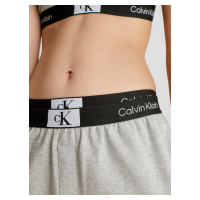 Dámské kalhoty Lounge Joggers CK96 000QS6943EP7A šedá - Calvin Klein