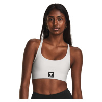 Under Armour Project Rck All Train Crsbck Bra White Clay