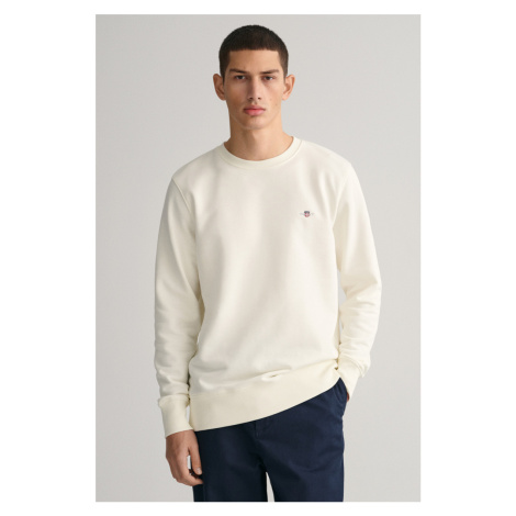 MIKINA GANT REG SHIELD C-NECK SWEAT bílá