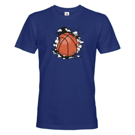 Pánské tričko basketbalový míč - tričko pro milovníky basketbalu BezvaTriko