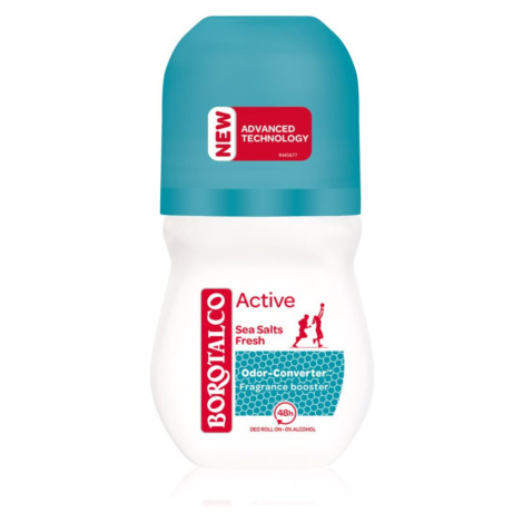 Borotalco Active Sea Salts deodorant roll-on s 48hodinovým účinkem 50 ml