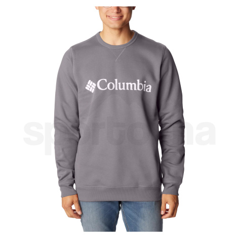 Columbia Logo Fleece Crew 1884931022 - city grey heather/csc branded logo