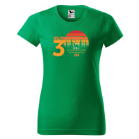 DOBRÝ TRIKO Dámské tričko s potiskem k narozeninám 30 let myslivost Barva: Středně zelená