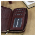 Dámská kožená peněženka Gregorio FS-119 světle fialová