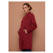 Červený dámský lehký kabát Tranquillo - Dámské