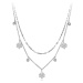 Victoria Filippi Stainless Steel Ocelový náhrdelník Mia - chirurgická ocel, zirkon NHN20232-3/49