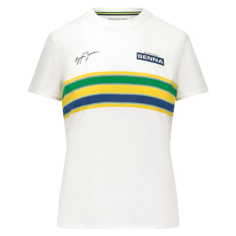Ayrton Senna dámské tričko Stripe 2022 Stichd