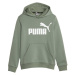 Puma ESSENTIALS BIG LOGO HOODIE Chlapecká mikina, khaki, velikost