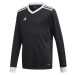 adidas TABELA 18 LONG SLEEVE JERSEY Dětský fotbalový dres, černá, veľkosť