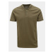 Khaki polo tričko Jack & Jones