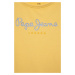 Dětské tričko Pepe Jeans Žlutá barva