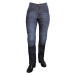 Dámské jeansové moto kalhoty ROLEFF Aramid Lady modrá