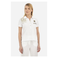 Polokošile la martina woman polo s/s piquet stretch bílá