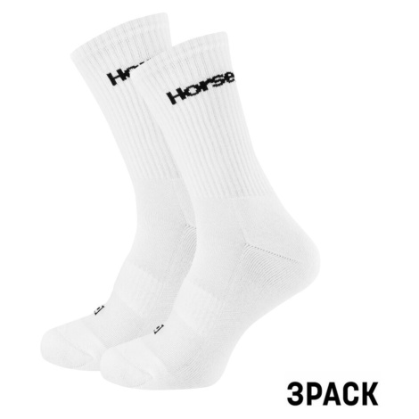 Ponožky Horsefeathers DELETE PREMIUM 3PACK SOCKS bílá