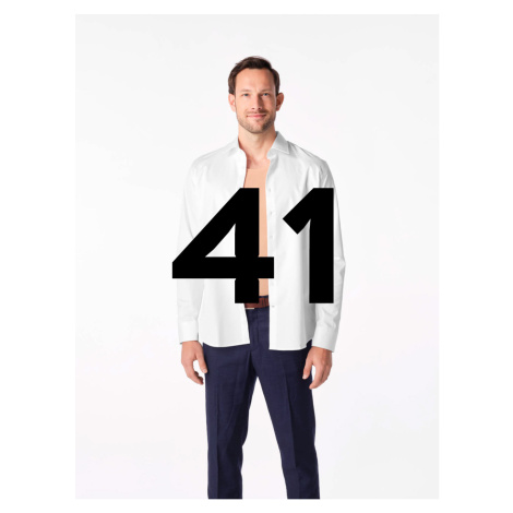 Zvýhodněný balíček - bílá pánská košile GENT + neviditelné tričko ARLON - 41 CityZen®