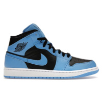 Jordan 1 Mid University Blue Black