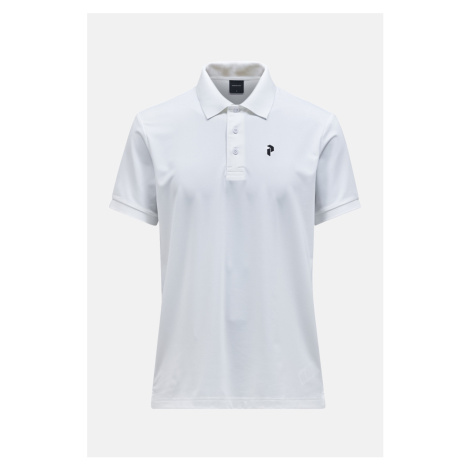 Polokošile peak performance m vespar polo white