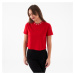 Calvin Klein Calvin Klein dámské červené tričko CK LOGO TRIM SS TEE