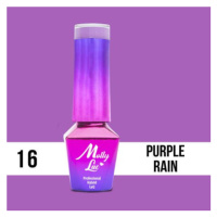 16. MOLLY LAC gél lak -Purple Rain 5ML