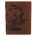 Lagen Pánská kožená peněženka 219177 divočák - hnědá