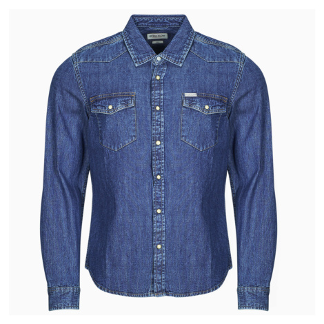 Guess GJ SLIM LS DENIM Modrá