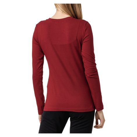 Tmavě červené tričko s dlouhým rukávem - LOVE MOSCHINO