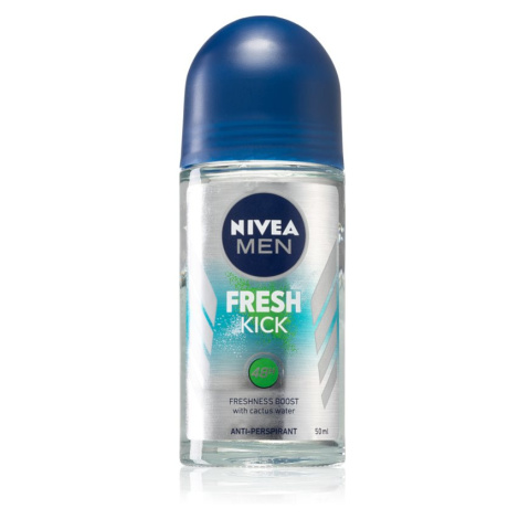 Nivea Men Fresh Kick antiperspirant roll-on pro muže 50 ml