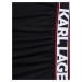 Elongated Logo Šaty Karl Lagerfeld