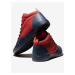 Černo-červené pánské sneakers boty Ombre Clothing T377