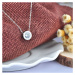 Victoria Filippi Stainless Steel Ocelový náhrdelník se zirkony Virginia - chirurgická ocel NHN18