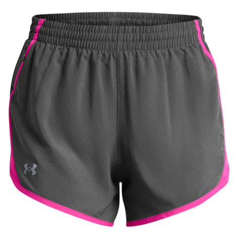 Fly By Shorts | Castlerock/Astro Pink/Reflective Under Armour