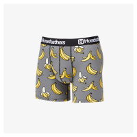 Horsefeathers Sidney Boxer Shorts Grey/ Bananas Print