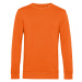 B&amp;C Unisex tričko s dlouhým rukávem WU31B Pure Orange