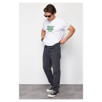 Trendyol Anthracite Baggy/ 90's Straight Fit Jeans Loose Jeans