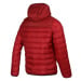 Champion RIPSTOP WOVEN HOODED JACKET Pánská zimní bunda, červená, velikost