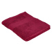 Fair Towel Organic Cozy Bath Sheet Bavlněný ručník FT100BN Burgundy