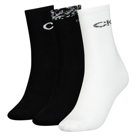 Calvin Klein dámské ponožky 3 pack