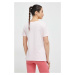 Bavlněné tričko Guess ADELE růžová barva, V2YI07 K8HM0