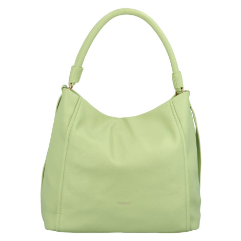 Moderní dámská koženková kabelka Adita, zelená Diana & Co